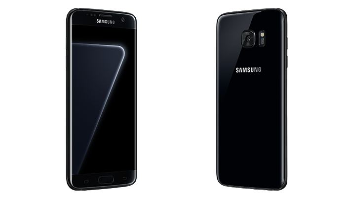 باللون الأسود اللامع ،سامسونج تطلق هاتف Galaxy S7 edge